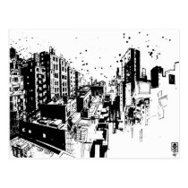 SIT "Cityscape" postcards