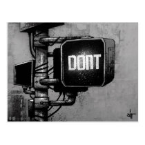 SIT "DON'T" postcards
