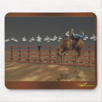 Sit Down, Shut Up and Hang On Mouse Pad