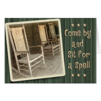 Sit For A Spell card