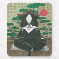 Sit. Stay. Quiet. Mousepad