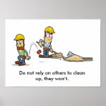Site Housekeeping 002 Print