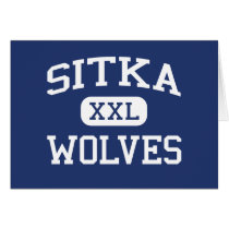 Sitka - Wolves - Sitka High School - Sitka Alaska Cards