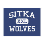 Sitka - Wolves - Sitka High School - Sitka Alaska postcards