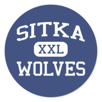 Sitka - Wolves - Sitka High School - Sitka Alaska stickers by customteamsportswear Sitka - Wolves - Sitka High School - Sitka Alaska stickers