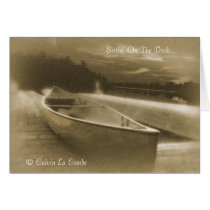 Sittin' On The Dock...golden,                  ... cards