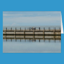 sitting at the dock of the bay cards