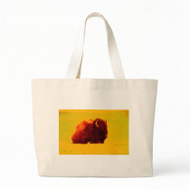 Sitting Bison Bag