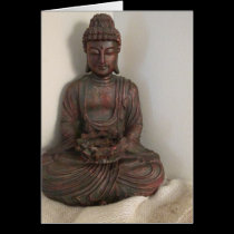 Sitting Buddha cards