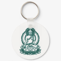 SITTING BUDDHA MEDITATING PEACE keychains by saythany SITTING BUDDHA MEDITATING PEACE keychains