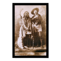 Sitting Bull & Buffalo Bill 1891 posters by KRWOldWorld Sitting Bull & Buffalo Bill 1891 posters