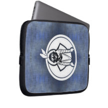 'Sitting Bull II' Laptop Computer Sleeves