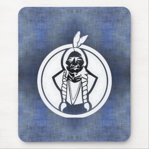 'Sitting Bull II' Mouse Pad
