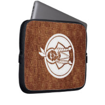 'Sitting Bull IV' Laptop Sleeves