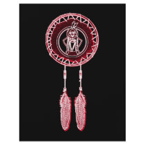 'Sitting Bull Maroon' Full Color Flyer