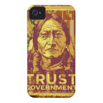 Sitting Bull Trust Government iPhone 4S Case Case-mate Iphone 4 Case
