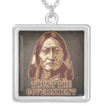 Sitting Bull Trust Government Necklace