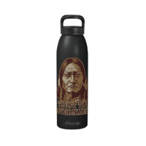 Sitting Bull Trust The Government Liberty Bottle water bottles