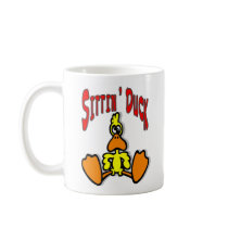 Sitting Duck mugs by figstreetstudio Sitting Duck mugs