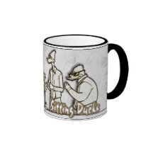Sitting Ducks "The Quack Pack" Ringer Mug