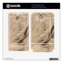 Sitting Greis by Paul Rubens Decal For HTC Desire HD