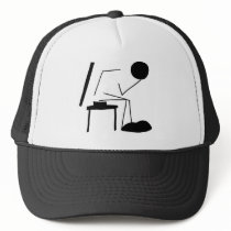 sitting hats