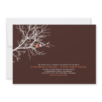 Sitting in a Tree Wedding Invitation by pinklilypress Sitting in a Tree Wedding Invitation