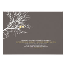 Sitting in a Tree Wedding Invitation