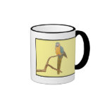 Sitting Macaw II Mugs