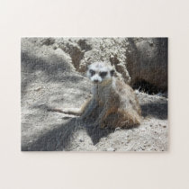 Sitting Meerkat puzzles