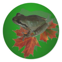 Sitting On Leaves Sticker