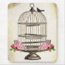 SiTTiNG PReTTy BLaCKBiRD on BiRDCaGe Mousepad