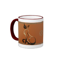 Sitting Pretty Siamese Mug mugs