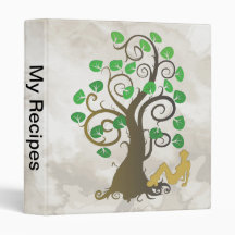 Sitting Under the Tree Vinyl Binder