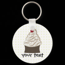 Siwrly chocolate and vanilla keychains