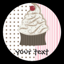 Siwrly chocolate and vanilla stickers