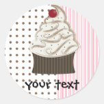 Siwrly chocolate and vanilla stickers