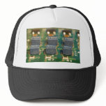 Six Computers Chips Circuits Hats