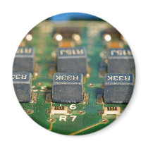 Six Computers Chips Circuits magnets by lifesphere Six Computers Chips Circuits magnets