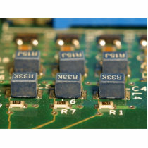 Six Computers Chips Circuits Photo Cutouts