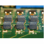Six Computers Chips Circuits Photo Cutouts