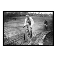 Six Day Bicycle Race 1909 print