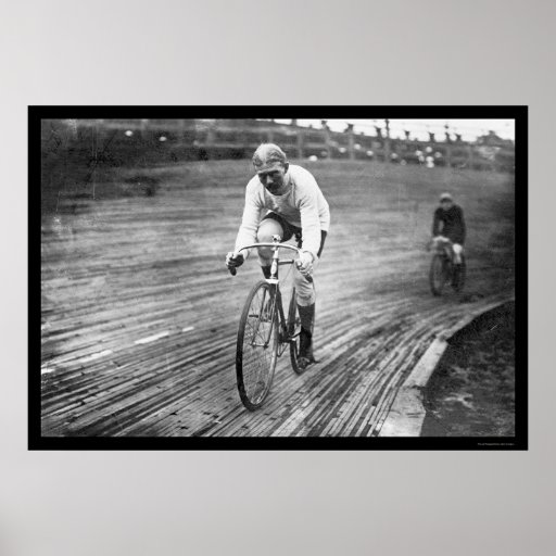 Six Day Bicycle Race 1909 Posters
