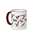 Six Different Hummingbirds Rene Primevere Lesson Mug