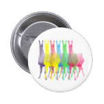 six lamas in six llama colors buttons
