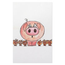 Six Little Pigs stationery