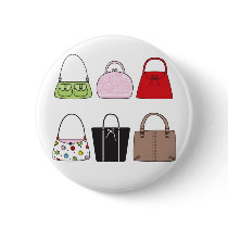 Six Little Purses Button by mrssocolov2 Six Little Purses Button