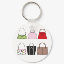 Six Little Purses Keychain by mrssocolov2 Six Little Purses Keychain