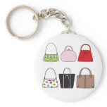 Six Little Purses Keychain