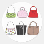 Six Little Purses Stickers stickers